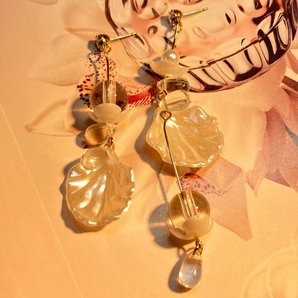 Fashion Asymmetrical Earrings - Picture 3 of 5